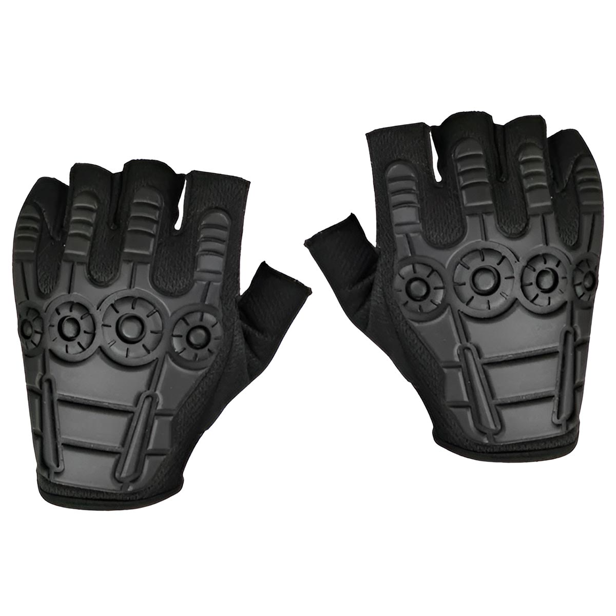 Guantes Medio Dedo Moto Tácticos Ahy02